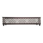 Bandeja De Metal Com Espelho Barcelona Preta 21 X 13 X 5 Cm |